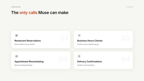 A Muse már telefonálhat, de egyelőre csak szűk körben