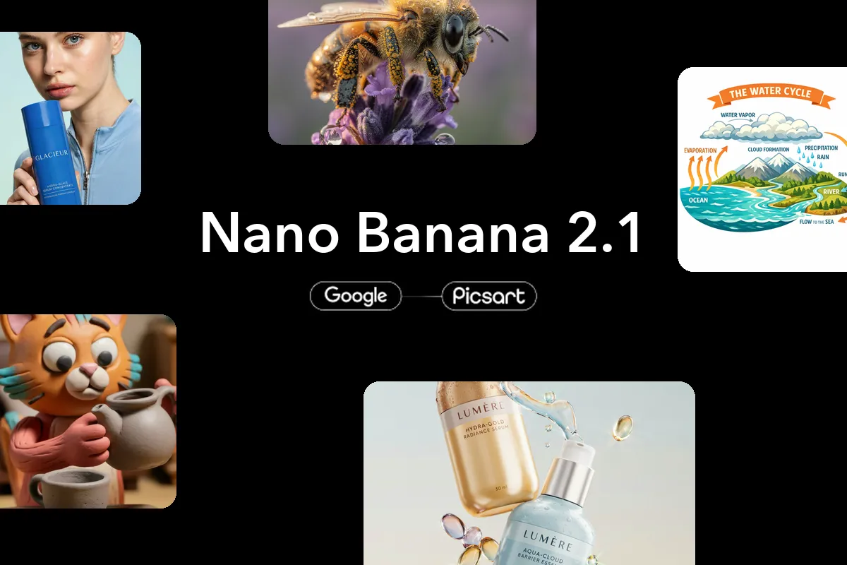 A Nano Banana 2.1 megérkezett a Picsart AI Playgroundba