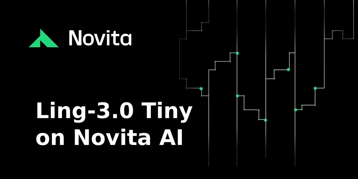 A Novita AI ingyenesen kínálja a 256K kontextusú Ling-3.0 Tiny modellt