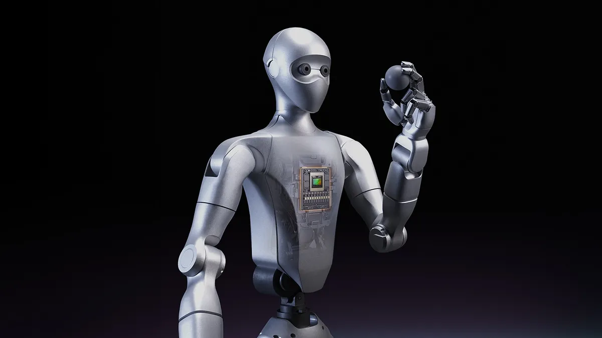 Az NVIDIA bejelentette az Isaac GR00T humanoidrobot-referenciatervét