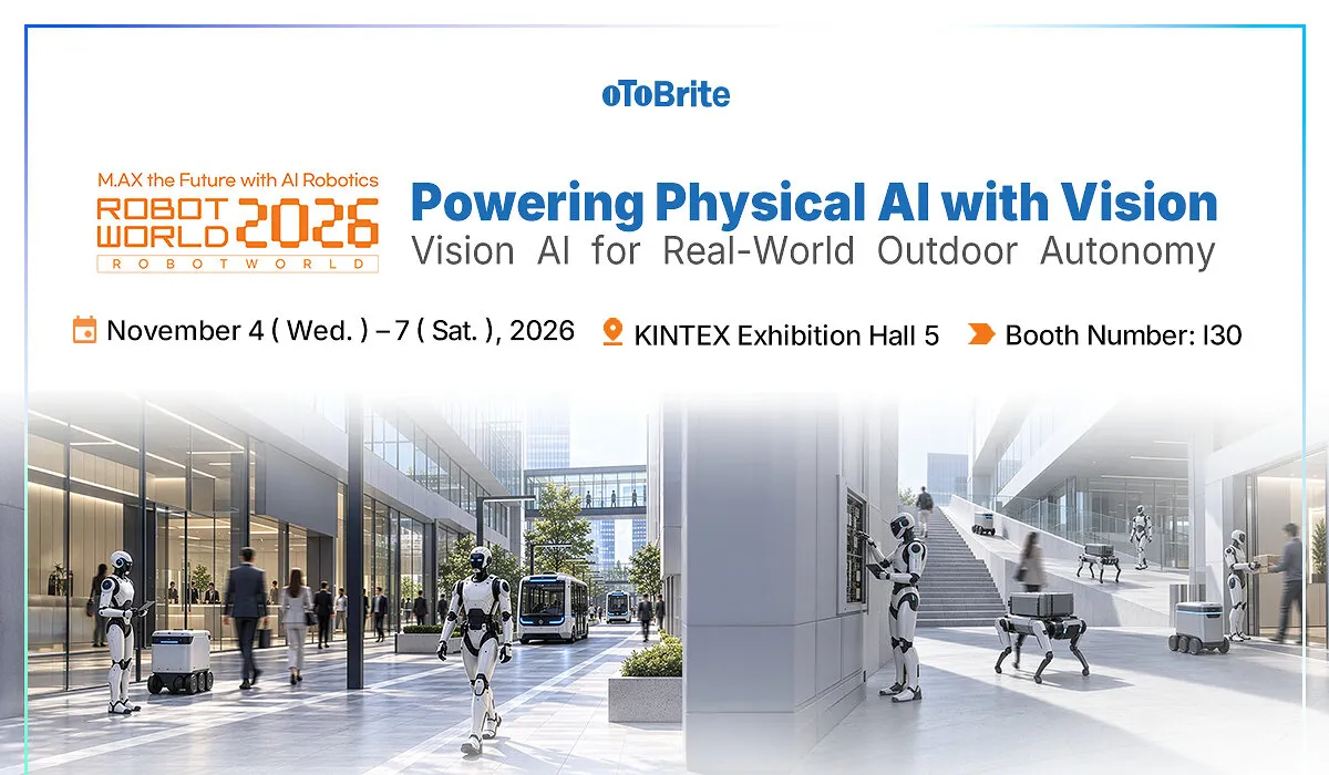 IP69K-védett 3D kamerát mutat be az oToBrite a ROBOTWORLD 2026-on