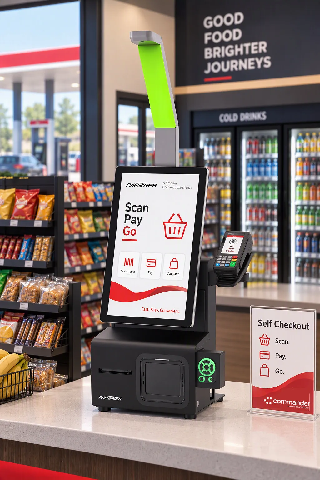 Verifone-tanúsítást kapott a Partner Tech AI-alapú önkiszolgáló kasszája