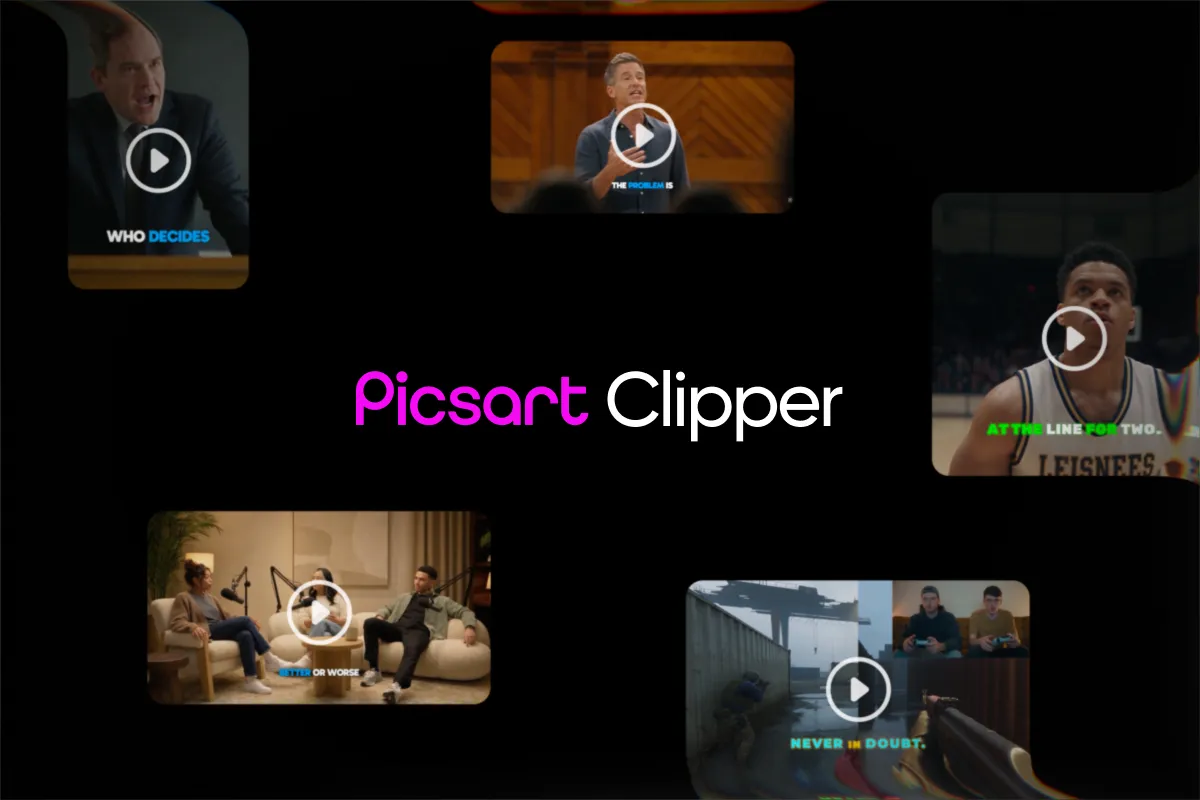 AI-videóvágót indított a Picsart, egy feltöltésből 12 klip készülhet