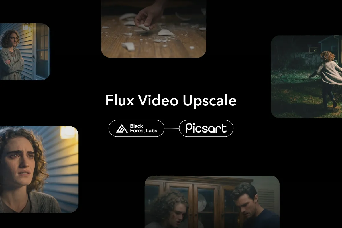A Picsart Flux Video Upscale videókat nagyít akár 4K felbontásig