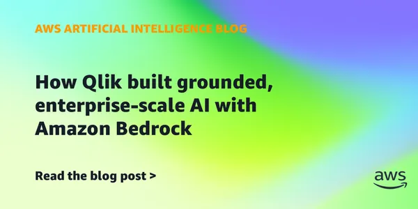 A Qlik Amazon Bedrockkel épített forrásokra támaszkodó vállalati AI-t