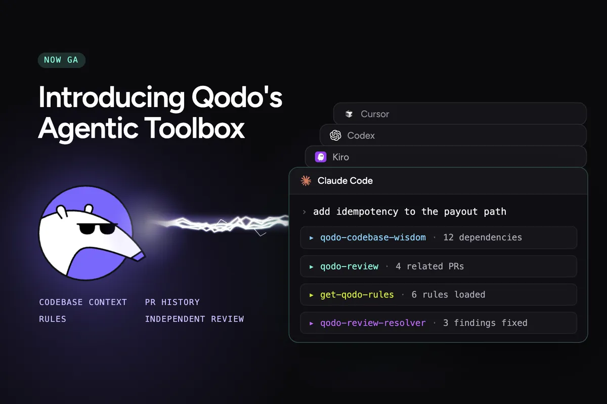 Qodo Agentic Toolbox: több kontextust és önálló ellenőrzést kapnak a kódoló ügynökök
