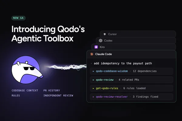 Qodo Agentic Toolbox: több kontextust és önálló ellenőrzést kapnak a kódoló ügynökök