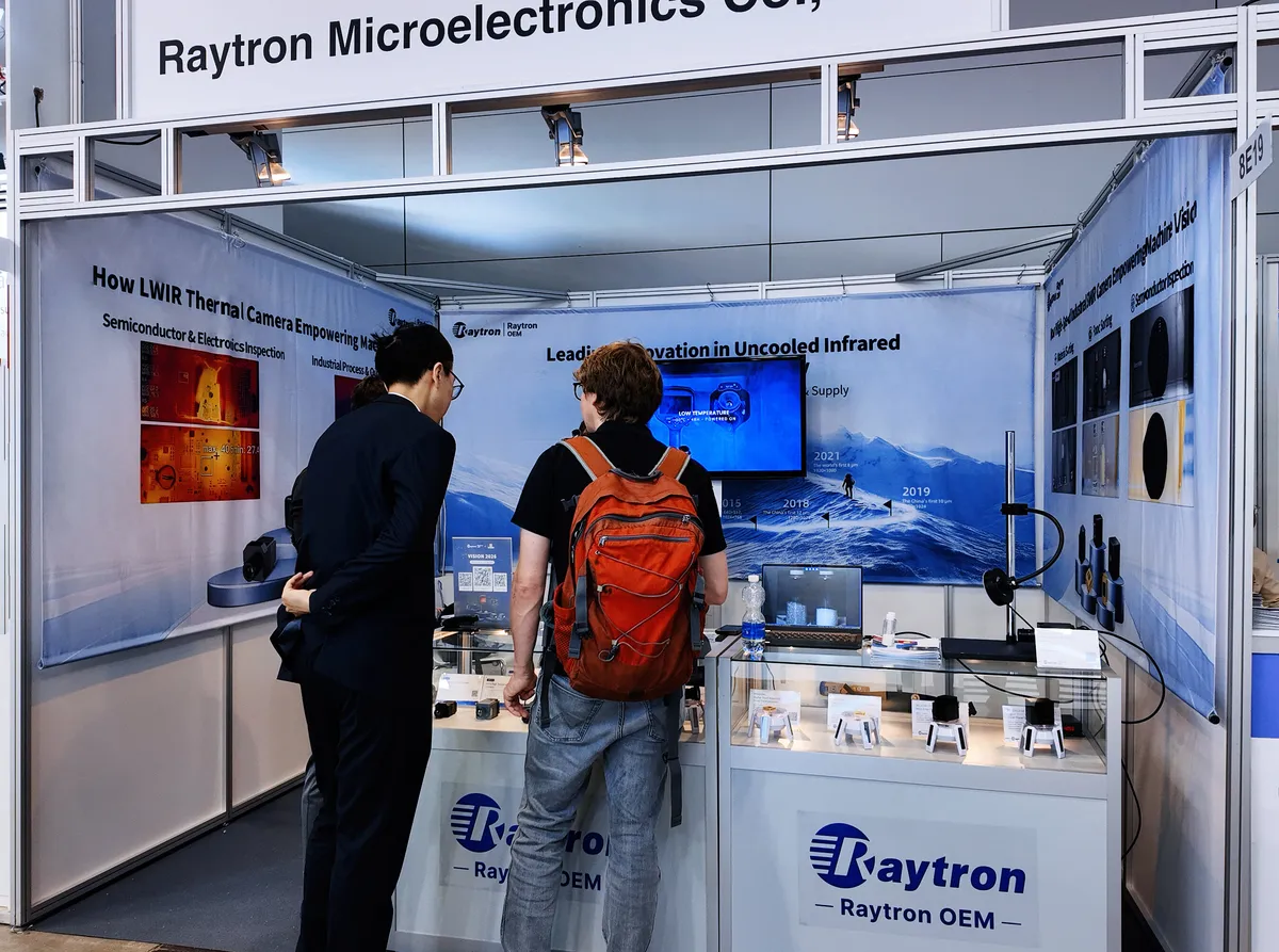 SWIR- és LWIR-kamerákat mutatott be a Raytron OEM a VISION 2026-on