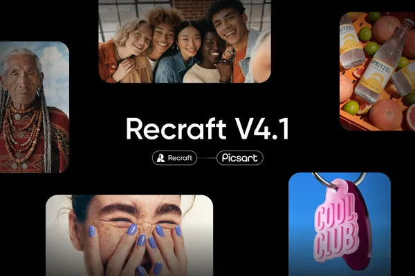 Recraft V4.1 Flash: 1,3 másodperc alatt készülhet el a kép
