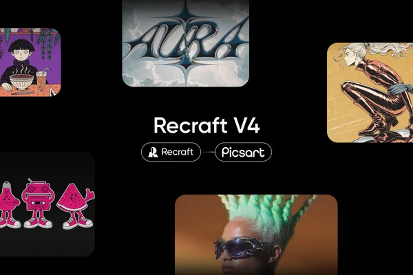 A Picsartba érkezett a Recraft V4 Styles, egységes képsorozatokhoz