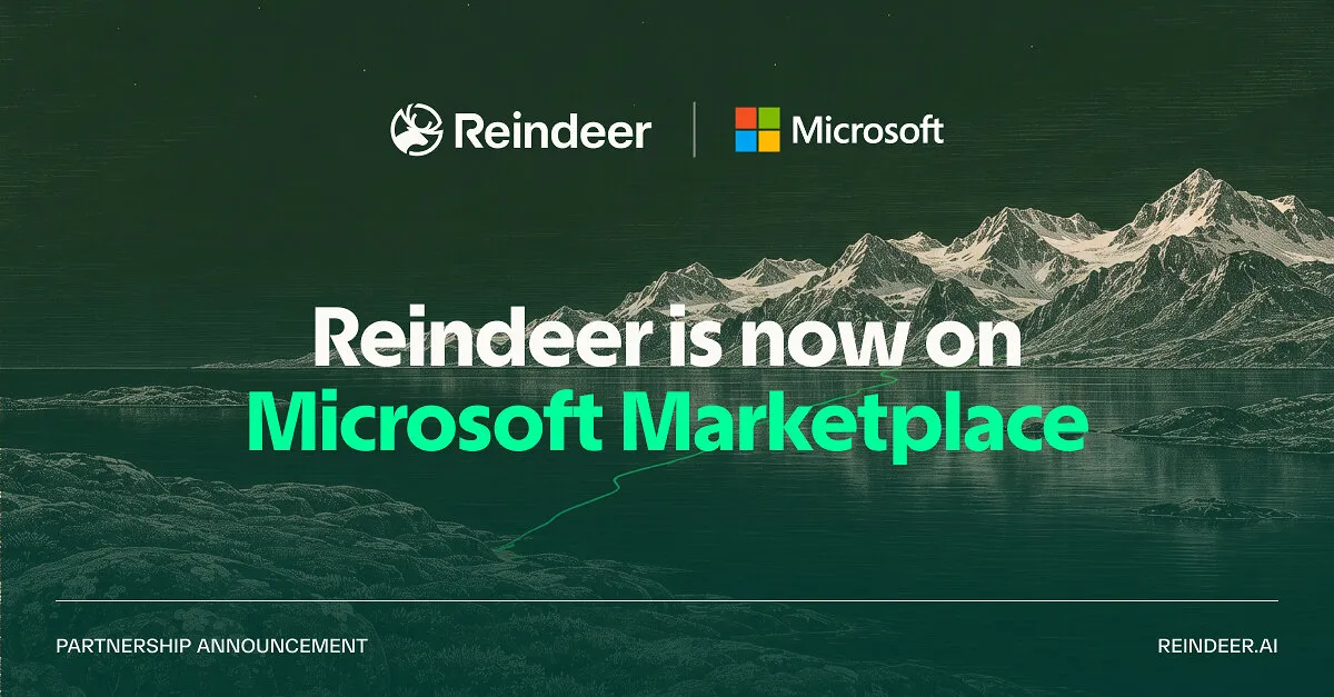 A Reindeer AI-ügynökei már elérhetők a Microsoft Marketplace-en
