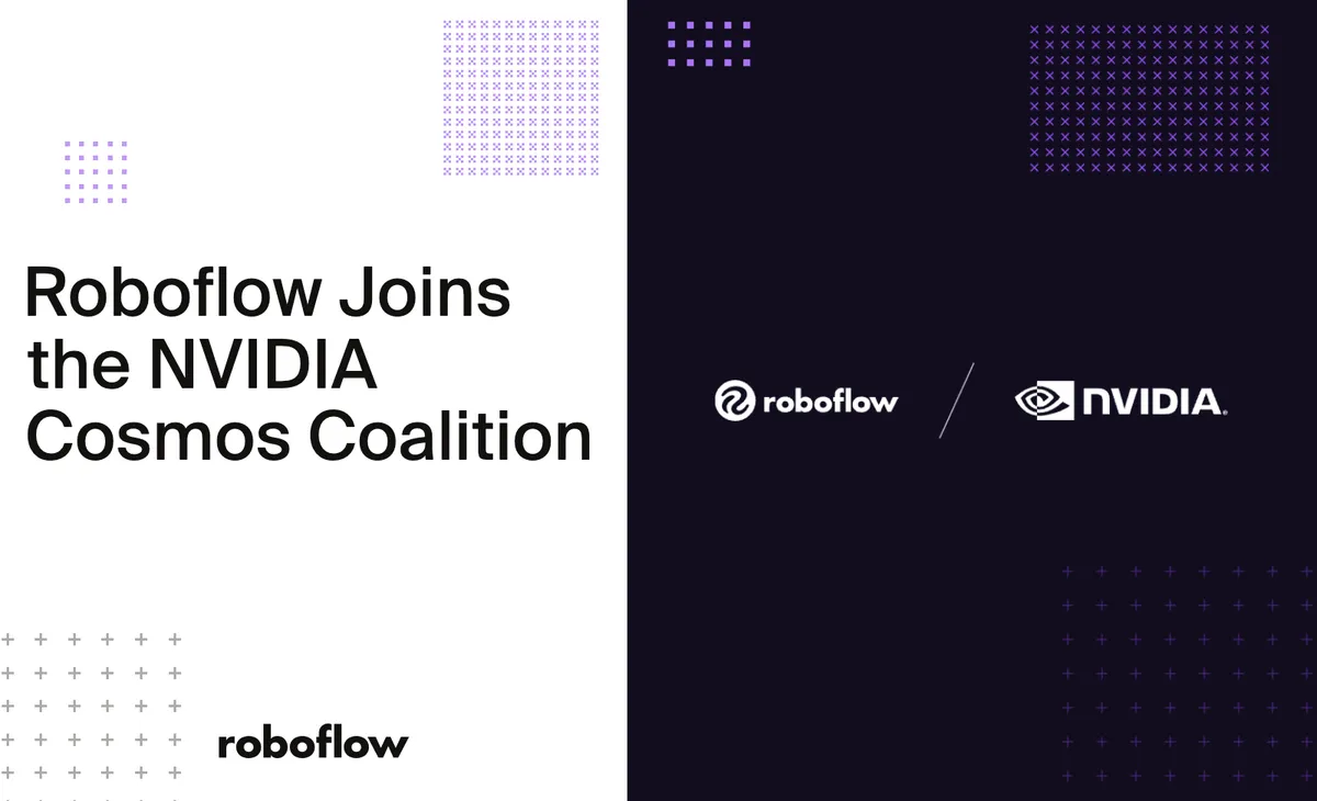A Roboflow csatlakozott az NVIDIA Cosmos Coalitionhöz