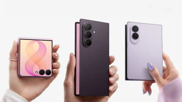 A Samsung bemutatta a Galaxy Z Fold8 új hajlítható készülékeit