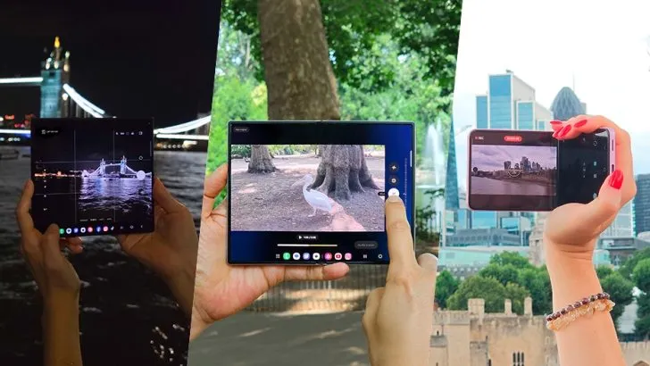 Londonban próbálta ki a Samsung a Galaxy Z Fold8 és Flip8 kameráit