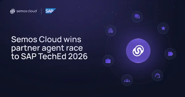 A Semos Cloud AI-ügynökei nyertek az SAP TechEd 2026 versenyén