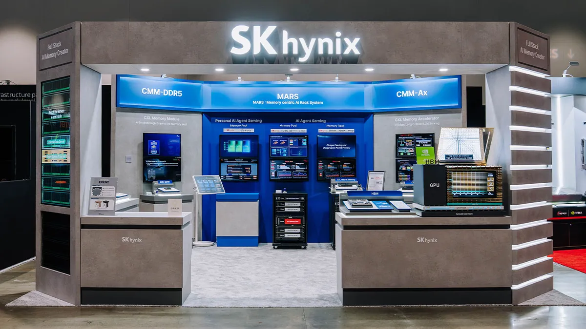 Az SK hynix memóriaközpontú szerverrendszereket mutatott be