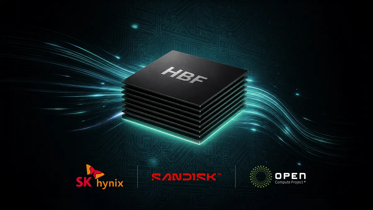 Az SK hynix és a Sandisk bemutatta a HBF első szabványát