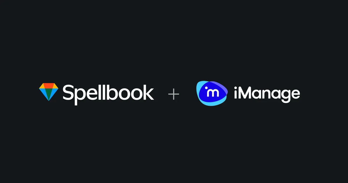 A Spellbook közvetlen iManage-integrációt indított jogi csapatoknak