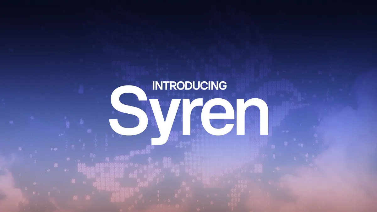 A Synthesia egyetlen promptból készít videót a Syrennel