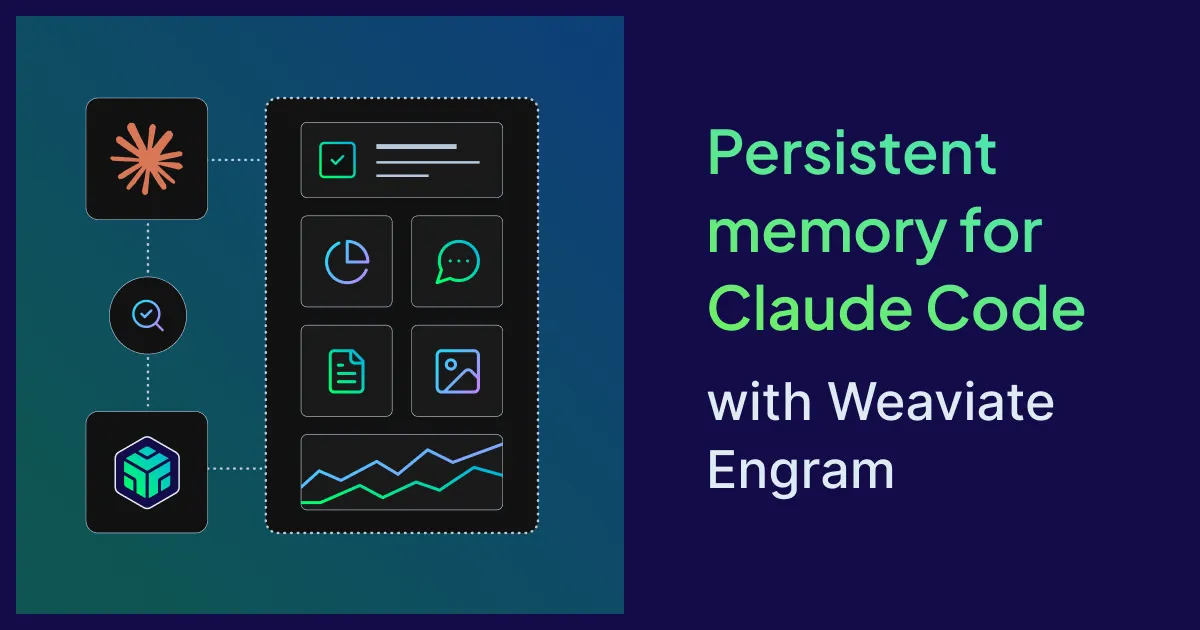 Tartós memóriát kapott a Claude Code a Weaviate Engrammal