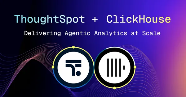 A ThoughtSpot élő ClickHouse-kapcsolattal bővíti az ügynöki analitikát