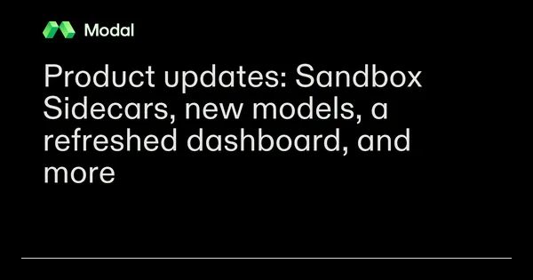 Új modellek és Sandbox-funkciók érkeztek a Modalhoz