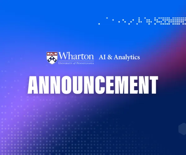 Hat új senior fellow csatlakozott a Wharton AI-közösségéhez