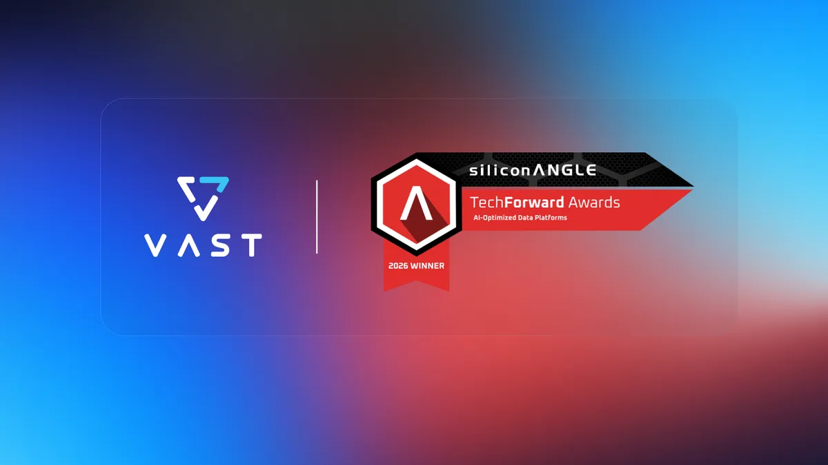 A VAST Data nyerte a SiliconANGLE AI-adatinfrastruktúra díját