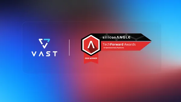 A VAST Data nyerte a SiliconANGLE AI-adatinfrastruktúra díját