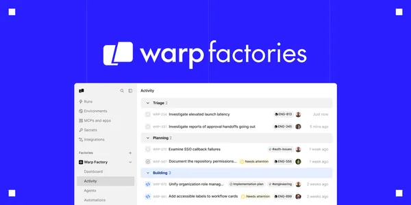 Warp Factories: saját, nyílt infrastruktúrát kínál a szoftvergyárakhoz