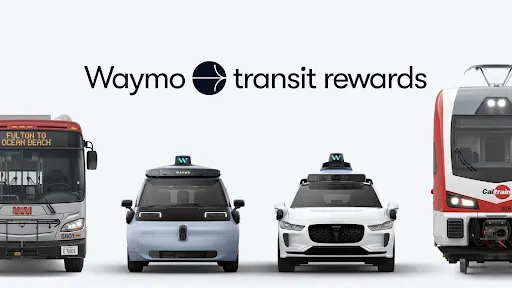 A Waymo pénzzel jutalmazza a tömegközlekedéssel kombinált utakat